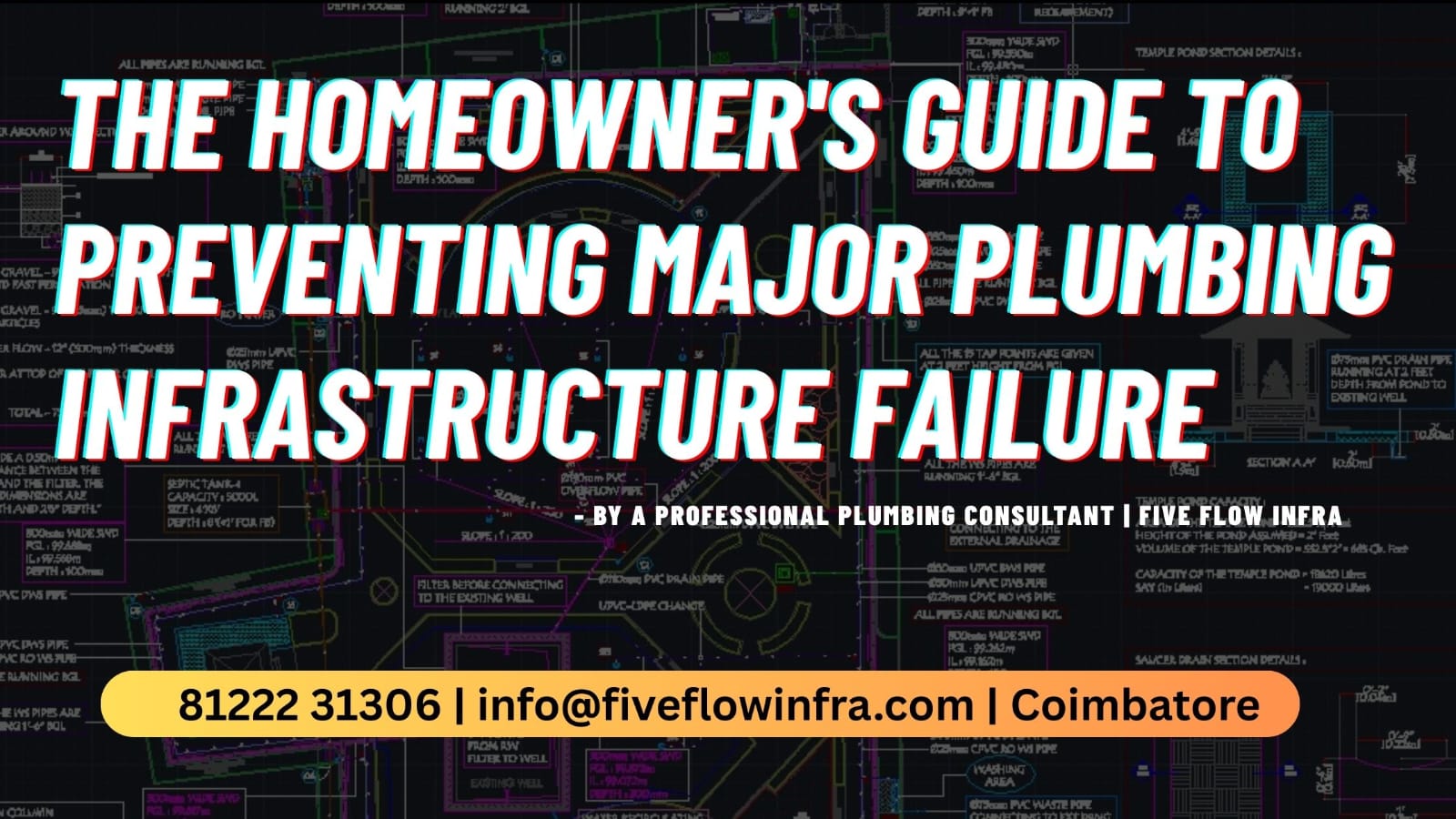 The Homeowner's Guide to Preventing Major plumbing infrastructure failure